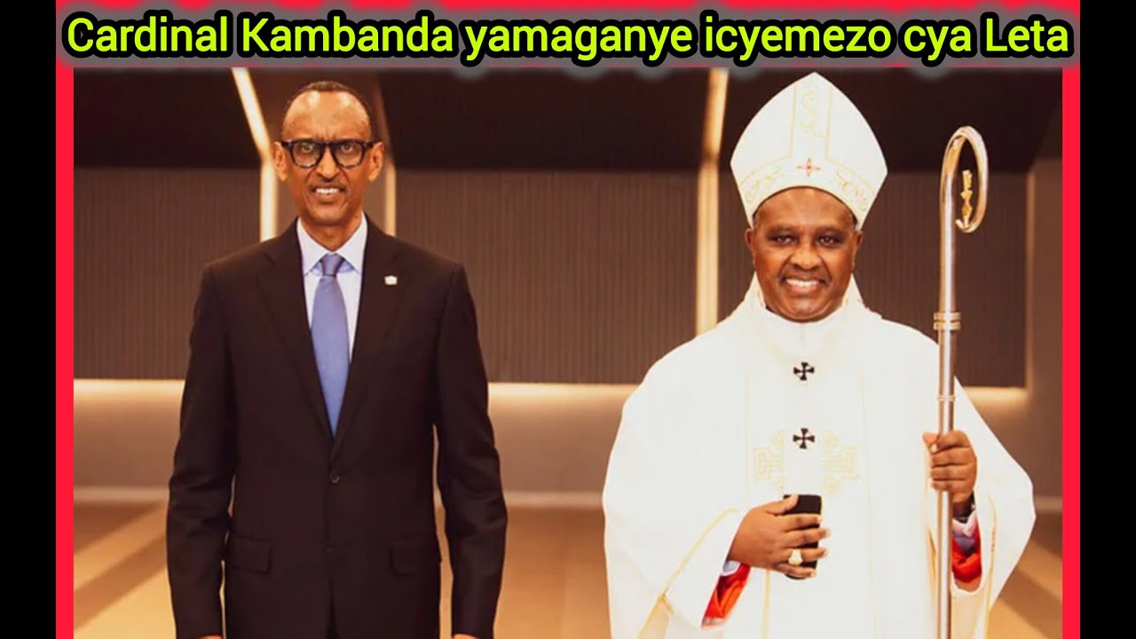 ANTOINE CARDINAL KAMBANDA YAMAGANYE ITEGEKO RYO KUBONEZA URUBYARO KU BANA B'IMYAKA 15