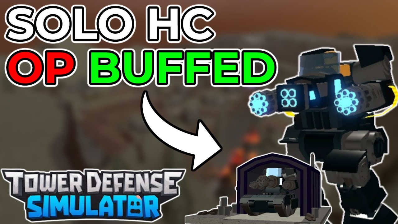 New Buffed Mecha Base Destroys Solo Hardcore.. | TDS