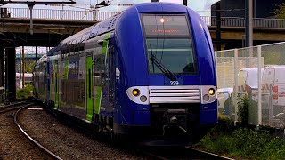 (4K) AMBIANCE TRAINS COMPILATION - GARE SNCF LILLE FLANDRE  - France 🇫🇷 