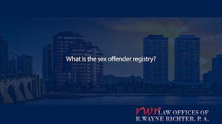 What is the sex offender registry?