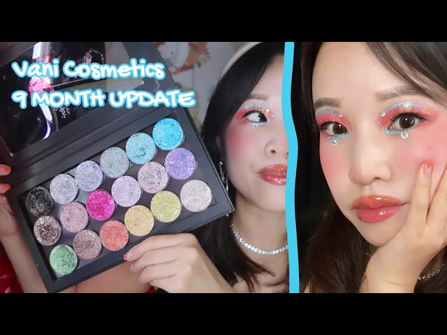 【新品】MEGA BEAUTY美顔器 VaniCOSMETICS 6G75000 Vani Cosmetics Pressed Glitters 9 Month UPDATE - YouTube