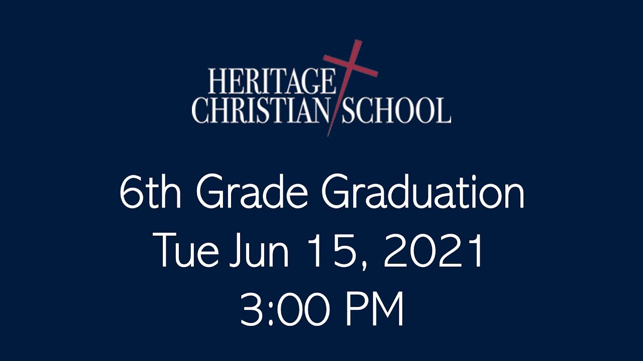 2021 HCS 6th Grade Graduation - YouTube