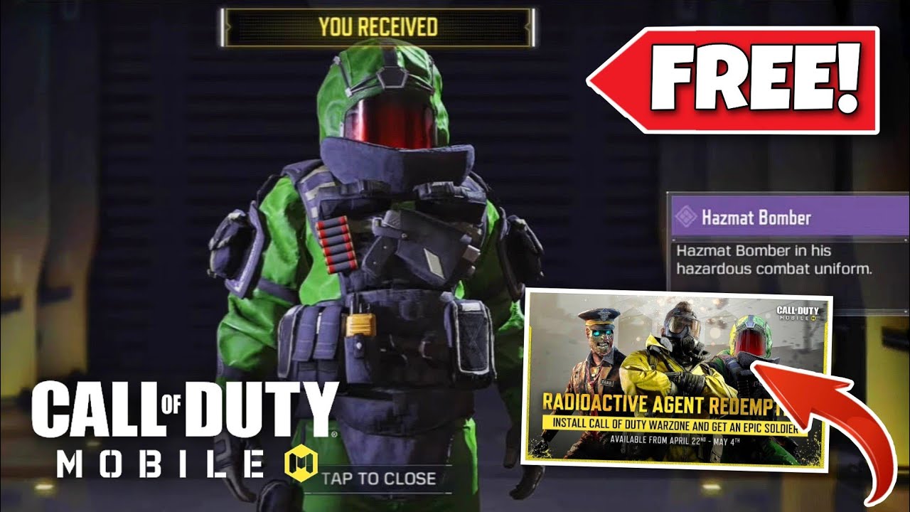 *NEW* RADIOACTIVE AGENT REDEMPTION how to get FREE EPIC "HAZMAT
