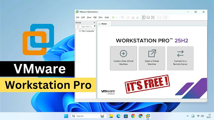 Download & Install VMware Workstation Pro for FREE [25H2]