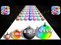 Ball run 2048 canvas run going balls  top tiktoks satisfying mobile game max update uiysl