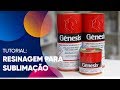 COMO RESINAR PRODUTOS RÍGIDOS PARA SUBLIMAÇÃO