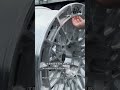 20" Hand-Brushed Silver AT Tires! Mesh Center + Edge Cutouts + Inner Beadlock #shorts #wheels