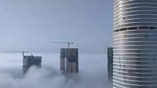 Egypt's skyscrapers over the clouds | أبراج مصر فوق سحاب العاصمة الإدارية الجديدة 😍