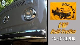 VW Bulli-Treffen Dachwig 2016