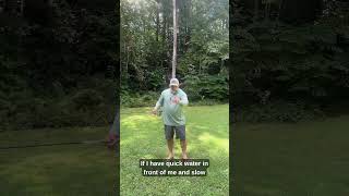 When And How To Use The Reach Cast Fly Fishing Tip