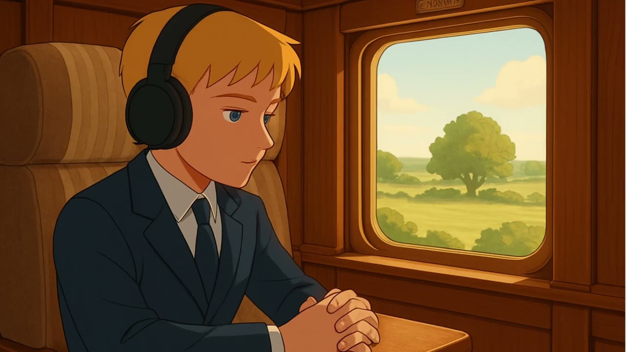 Lo-Fi by the Window | Soothing Train Music