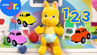 Mystery Wheel Game! Find & Count Toys with Word Party | Netflix Jr
