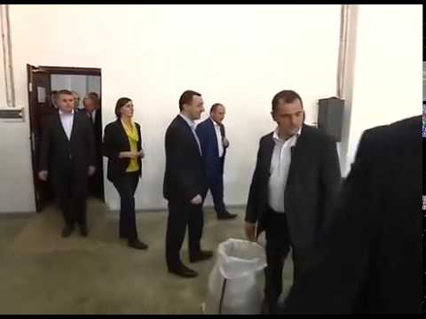 თხილის საწარმოს მონახულება სენაკში