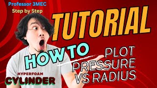 HyperFoam Cylinder - How to Plot Pressure vs Radius? ABAQUS CAE Quick Tutorial