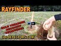 Find underground treasure with RAYFINDER long range locator | gold coins test