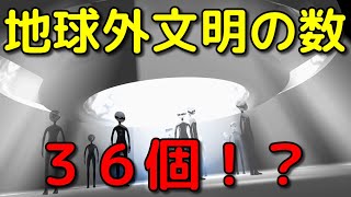 地球外文明の数は天の川銀河内で36個あると判明！？