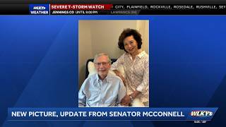 Second photo of Sen. Mitch McConnell emerges; statement says he's not cleared for Senate