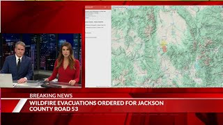 New wildfire near Ironclad Mountain prompts evacuations