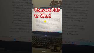 How to Convert Any PDF to Word Document | Free & Easy!