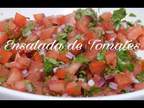 Video: Recetas De Ensalada De Tomate
