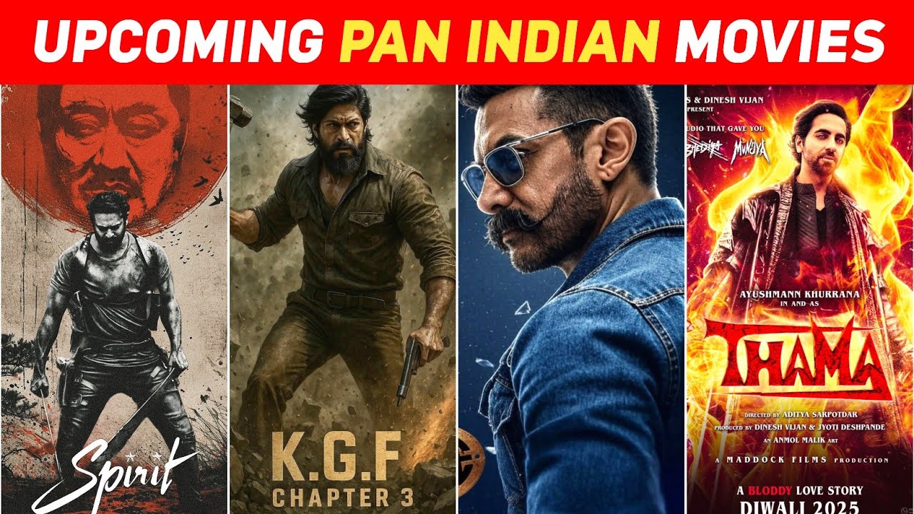 Top 10 Upcoming Mega Blockbuster Indian Movies 2025/26 | Upcoming ...