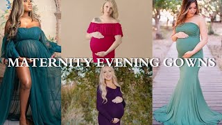 Maternity Evening Gowns | Evening Gown for Pregnant Women | Maternity Evening Wear