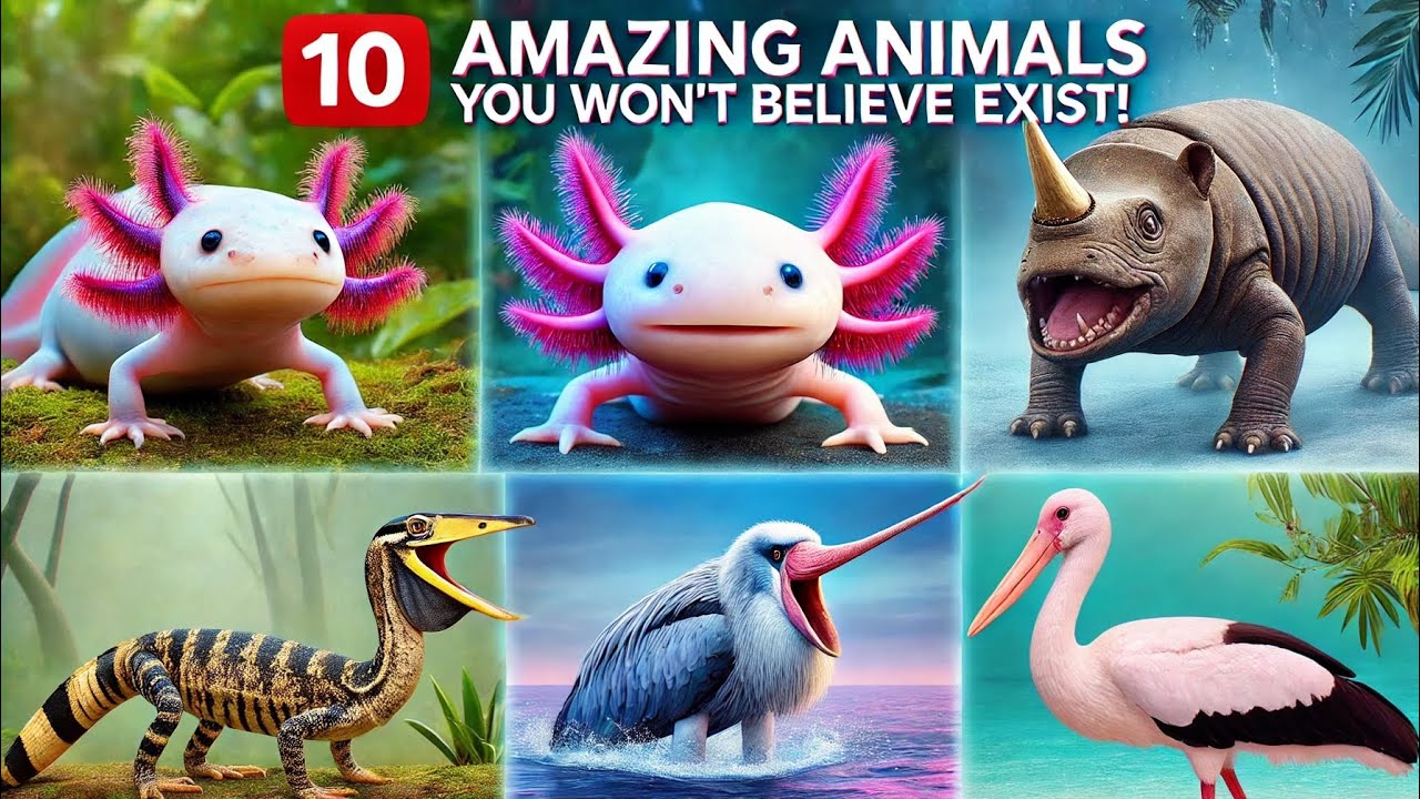 10 Amazing Animals You Won’t Believe Exist! 😲 YouTube
