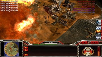 C&C General Shockwave Chaos Mod: Skirmish 3 vs 3 Shockwave Turbo Death Army (8)