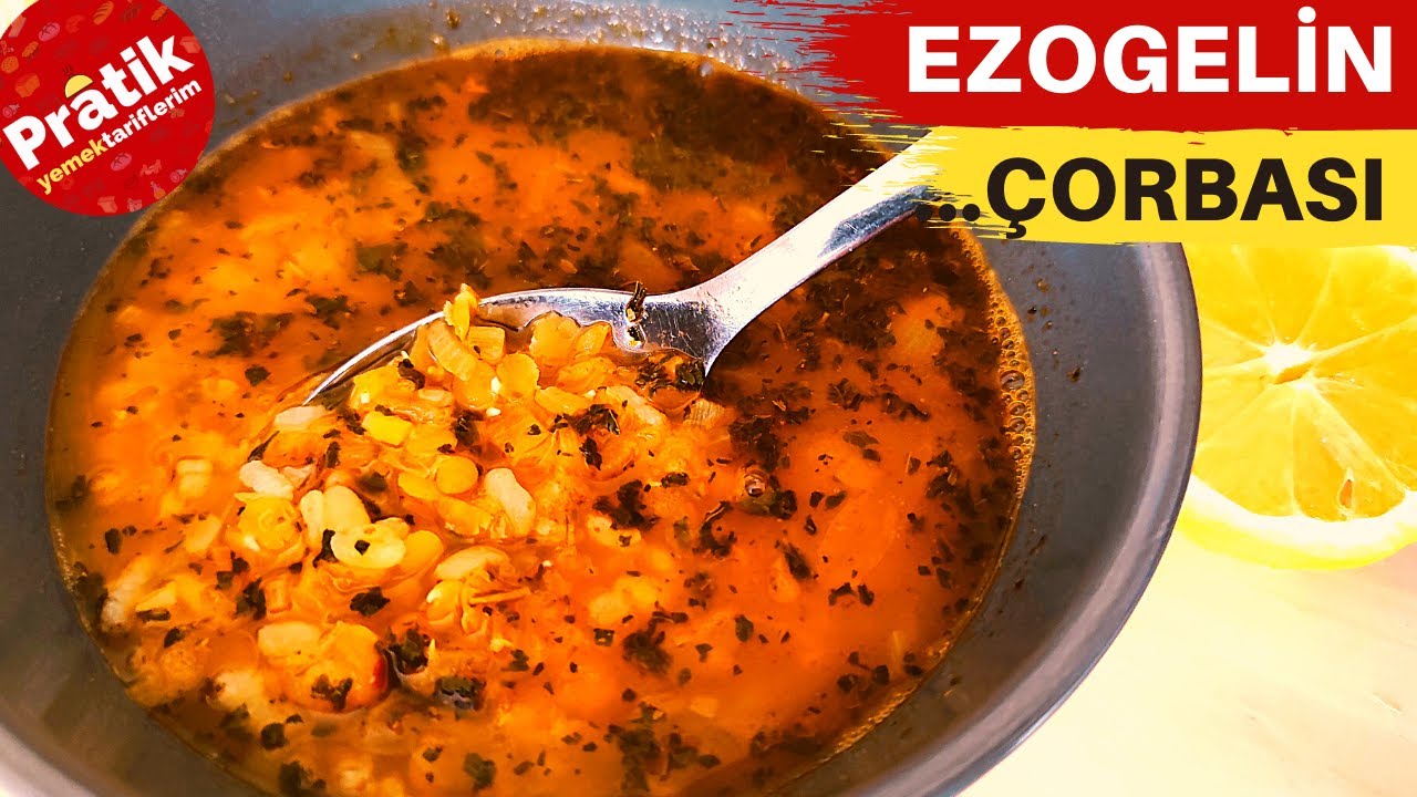 Ezogelin Çorba  Tarifi | Pratik Yemek Tariflerim  | Lokanta Usulü Ezogelin Çorbası