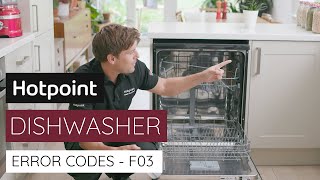 Dishwasher Error Code F03 | by hotpoint