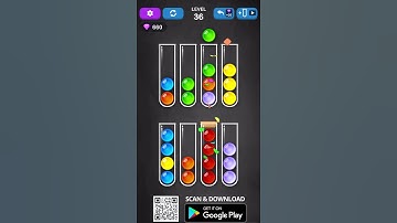 Ball Sort Puzzle Solution Level 36