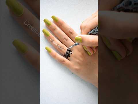 Ring Henna Design 💚✨