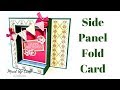 Side Panel Fold Card | Fun Fold Cards | Mixed Up Craft