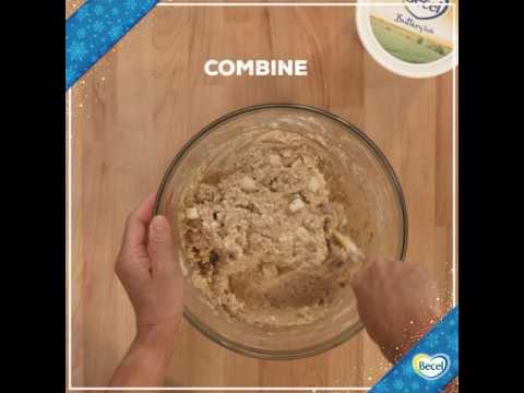 Becel Apple Spice Oatmeal Cookie Recipe