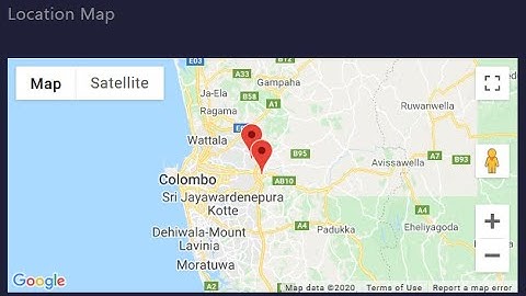 google map with laravel
