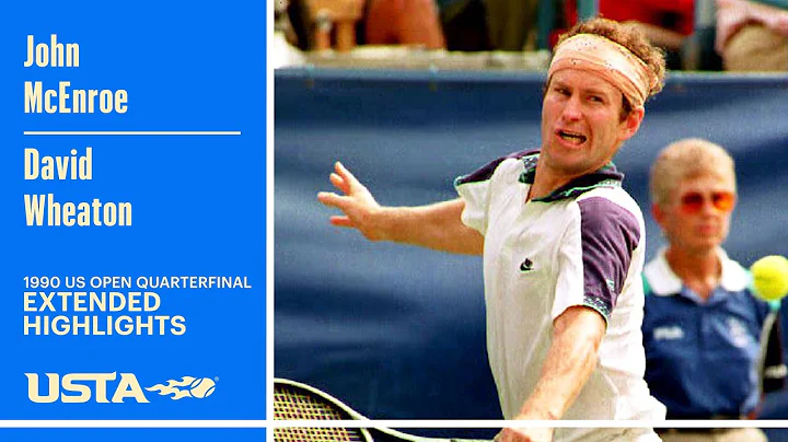 John McEnroe vs David Wheaton Extended Highlights ...