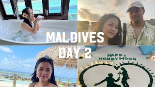 Maldives Honeymoon Trip Day 2 | Atmosphere Kanifushi Resort | Vlog