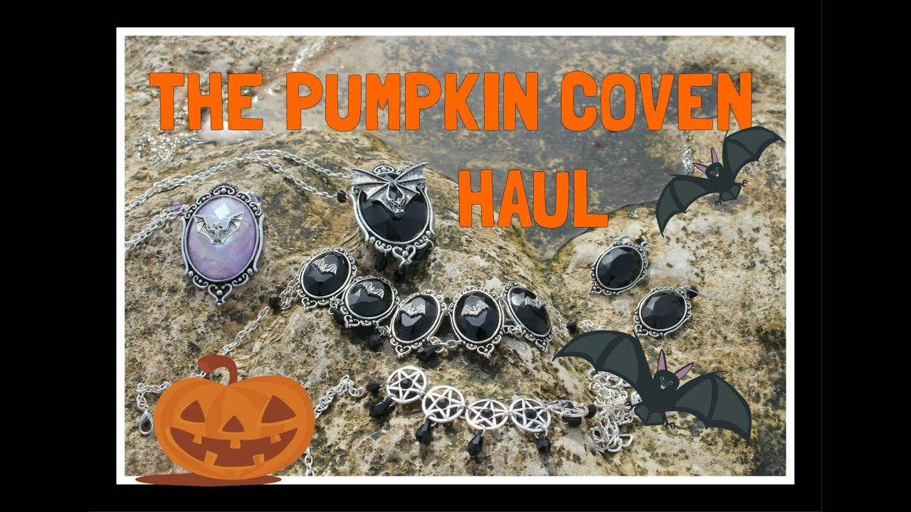 THE PUMPKIN COVEN HAUL - Gothic Elegant Necklaces and Earrings