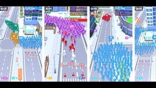 CROWD CITY GAMEPLAY, Android GamePlay Most Popular Mobile Casual Game Crowd City GamePlay screenshot 4