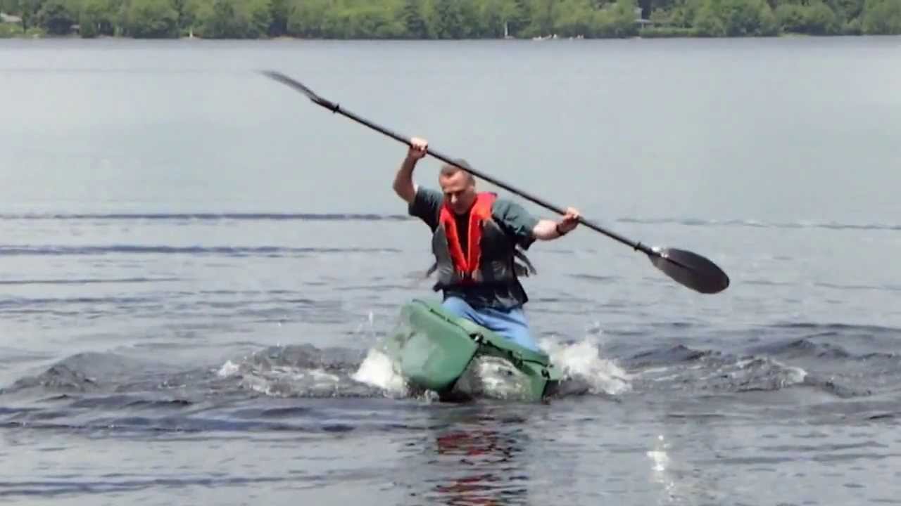 You can't get seasick in an S4 microskiff – STABLE KAYAKS AND MICROSKIFFS  MADE BY WAVEWALK