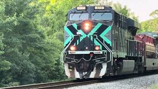 FEC 815 Leads FEC 107 Through St. Augustine. FL 5-25-26