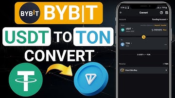 How to convert usdt to ton on bybit | Bybit me usdt ko ton me kaise convert kare| Bybit euro to usdt