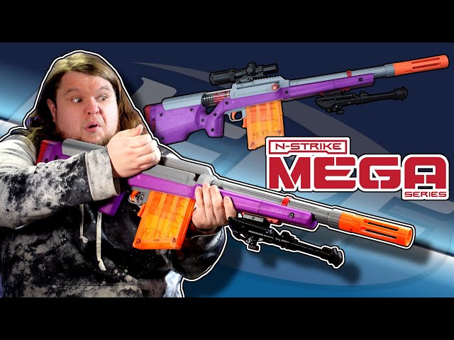 The NERF MEGA Sniper Rifle that scares me😨 