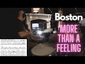 Boston - &#39;MORE THAN A FEELING&#39; | Drum Cover | Drum Lesson with Drumeo Transcription