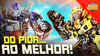 do PIOR ao MELHOR TRANSFORMERS: TODOS OS 7 FILMES ANALISADOS E RANKEADOS