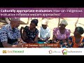 Culturally appropriate evaluation: how can indigenous evaluation influence western approaches?