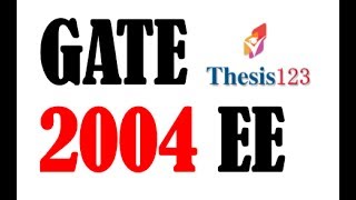 GATE 2004 EE - Q43
