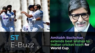 Amitabh Bachchan extends best wishes to Indian cricket team for World Cup