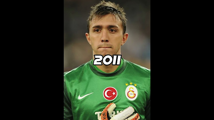 Fernando Muslera evoulation (2002-2022)#shorts