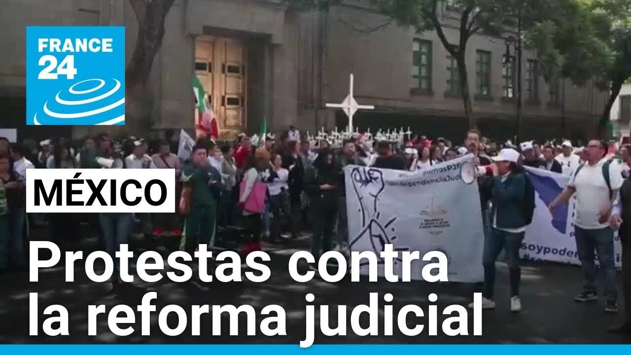 Protestas contra la reforma judicial en México bloquean el acceso a la ...